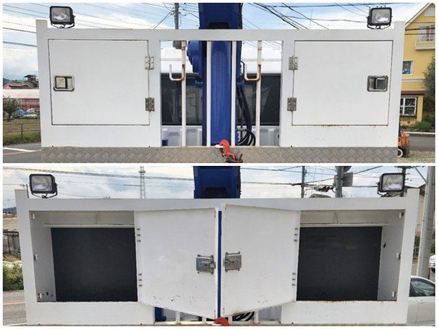 三菱ふそうスーパーグレートセルフクレーン4段大型（10t）[写真12]