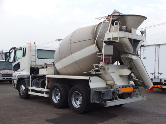 三菱ふそうスーパーグレートミキサー車（コンクリートミキサー）大型（10t）[写真04]