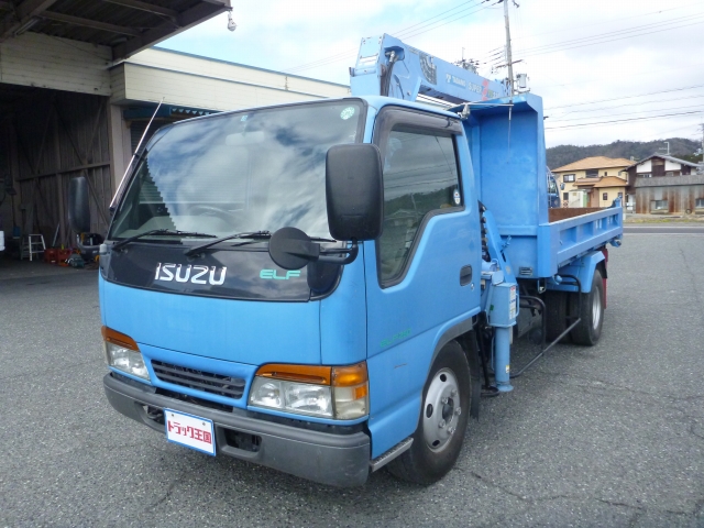 いすゞエルフダンプ・クレーン付小型（2t・3t）[写真01]