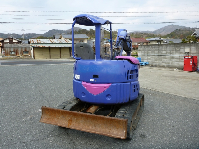 コマツミニユンボ（ミニバックホー）[写真02]