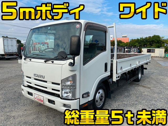 いすゞエルフ平ボディ小型（2t・3t）TKG-NPR85AR [写真01]