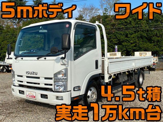 いすゞエルフ平ボディ小型（2t・3t）PKG-NPR75N [写真01]