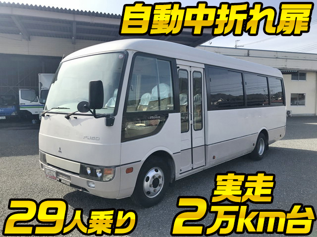 三菱ふそうローザマイクロバス中型（4t）PA-BE63DG [写真01]