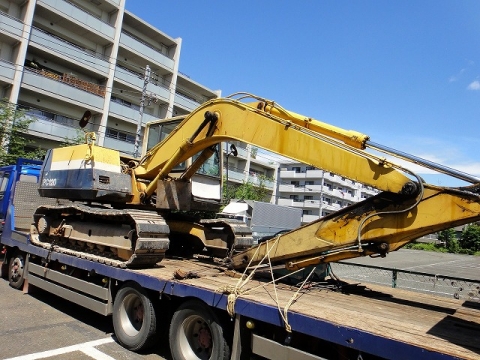 コマツユンボ（バックホー）[写真02]