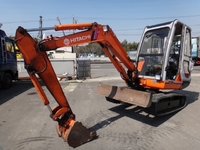 日立ミニユンボ（ミニバックホー）[写真01]