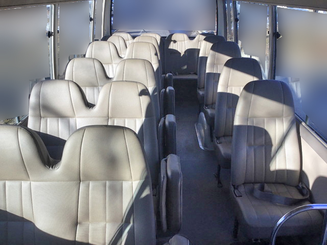 トヨタコースターマイクロバス[写真12]