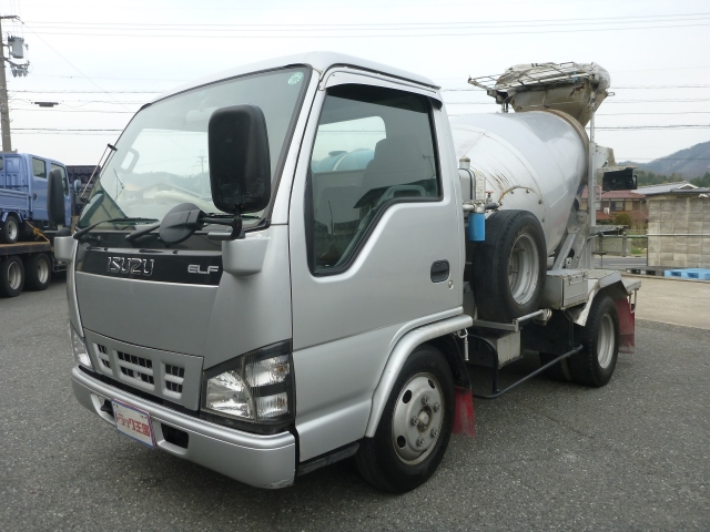 いすゞエルフミキサー車（コンクリートミキサー）小型（2t・3t）[写真01]