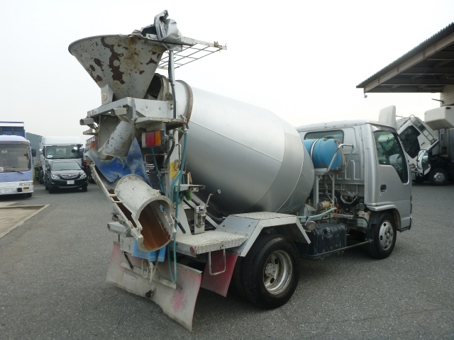 いすゞエルフミキサー車（コンクリートミキサー）小型（2t・3t）[写真02]