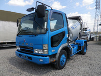 三菱ふそうファイターミキサー車（コンクリートミキサー）中型（4t）[写真01]