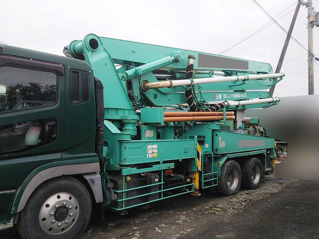 三菱ふそうスーパーグレートコンクリートポンプ車大型（10t）[写真04]