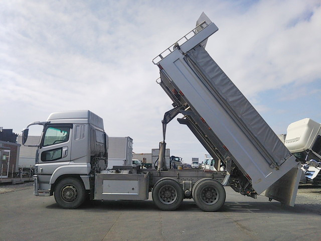 三菱ふそうスーパーグレート深ダンプ（土砂禁ダンプ）大型（10t）[写真06]