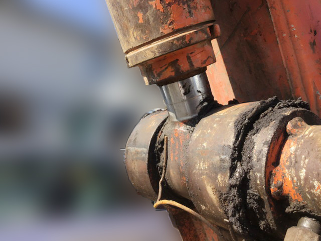 日立ユンボ（バックホー）[写真12]