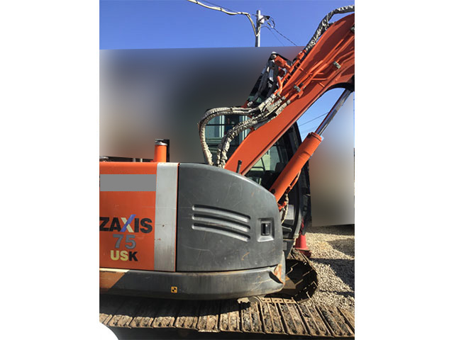 日立ユンボ（バックホー）[写真08]