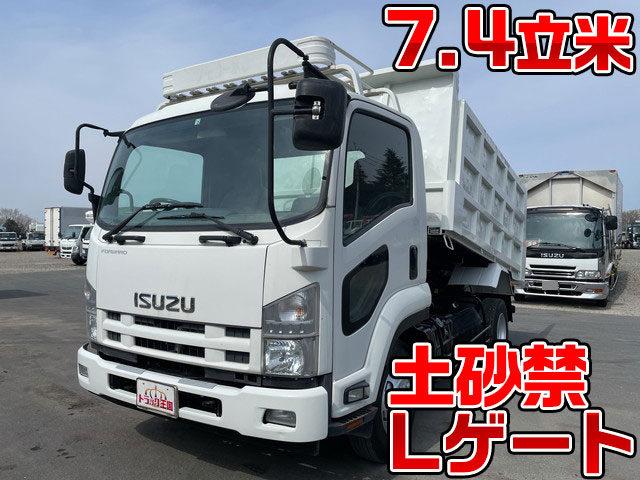 いすゞフォワード深ダンプ（土砂禁ダンプ）中型（4t）TKG-FRR90S2 [写真01]