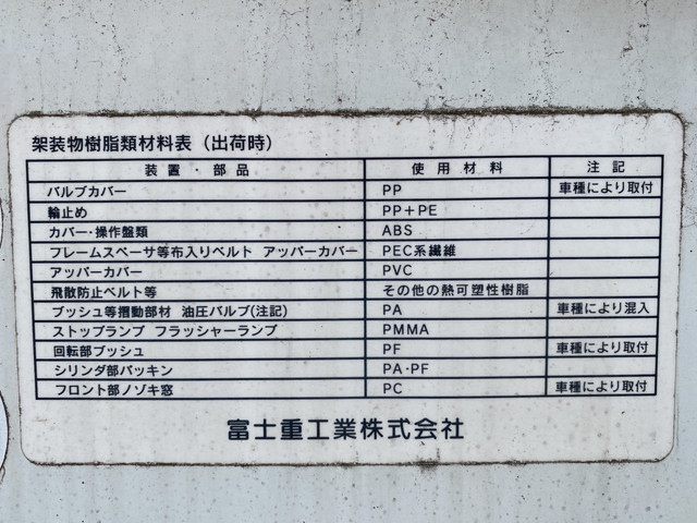 三菱ふそうファイターパッカー車（塵芥車）中型（4t）[写真18]