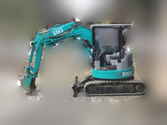 IHIミニユンボ（ミニバックホー）[写真06]