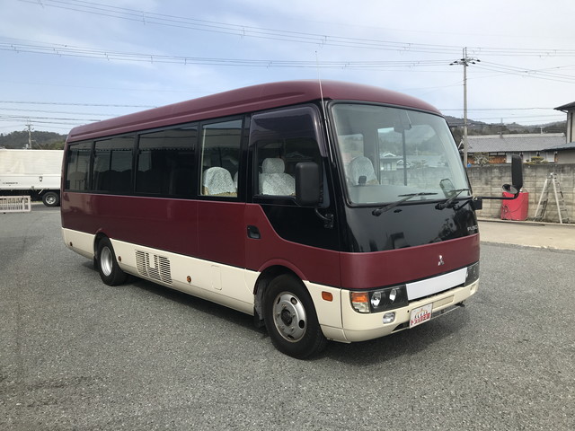 中古マイクロバス 三菱ふそう 兵庫・岡山・滋賀 ローザ（PA-BE66DG