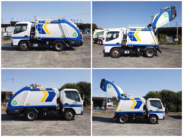 三菱ふそうキャンターパッカー車（塵芥車）小型（2t・3t）[写真05]