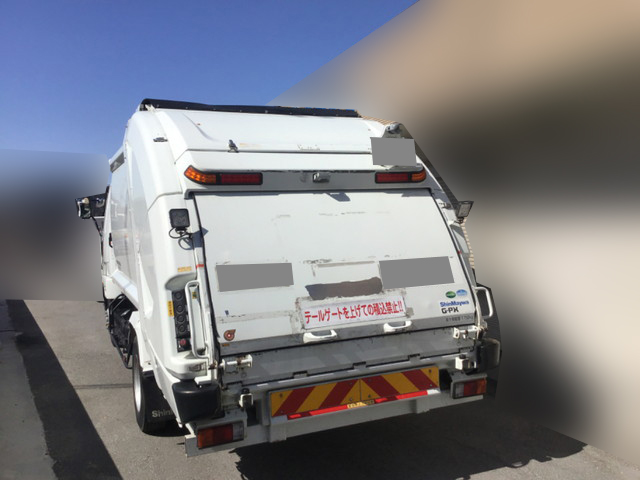 三菱ふそうファイターパッカー車（塵芥車）中型（4t）[写真03]