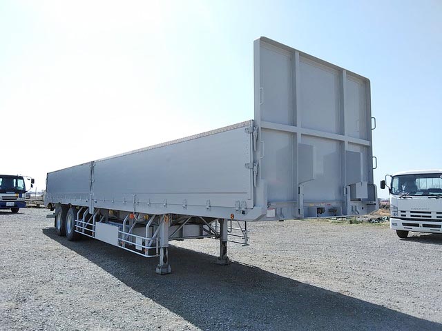 その他のメーカーその他の車種煽付平床式トレーラー大型（10t）[写真03]