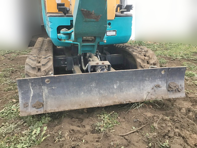 クボタミニユンボ（ミニバックホー）[写真10]