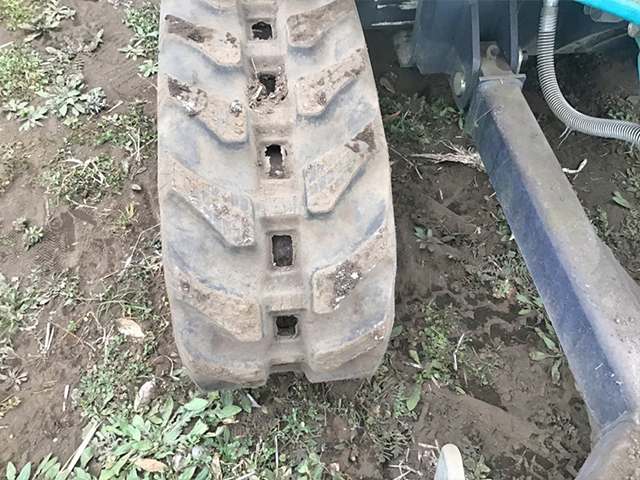 クボタミニユンボ（ミニバックホー）[写真11]