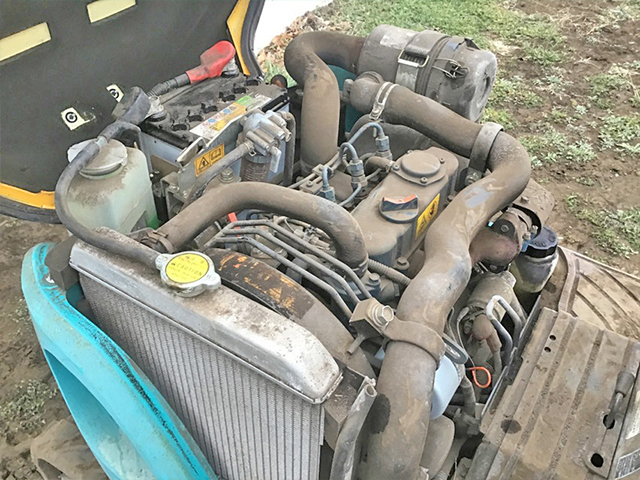 クボタミニユンボ（ミニバックホー）[写真20]