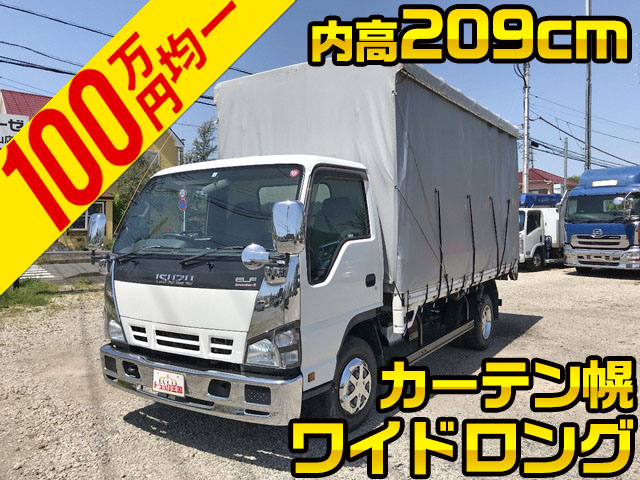 いすゞエルフカーテン車小型（2t・3t）PA-NPR81R [写真01]