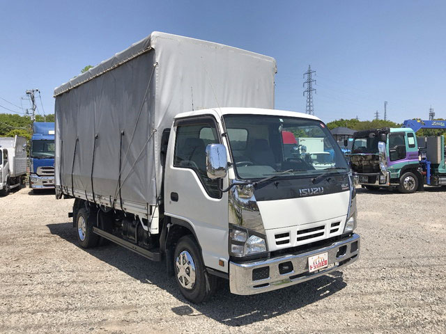いすゞエルフカーテン車小型（2t・3t）[写真03]