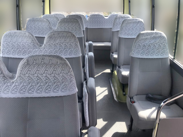 トヨタコースターマイクロバス[写真12]
