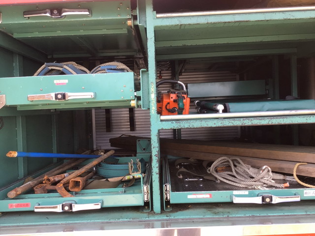 三菱ふそうファイター消防車中型（4t）[写真11]