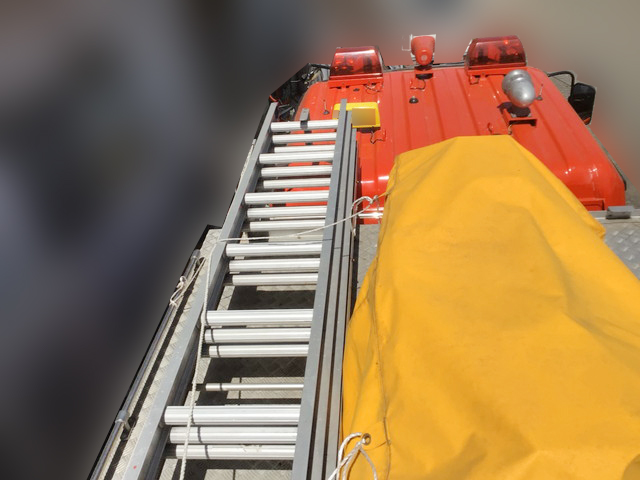 三菱ふそうファイター消防車中型（4t）[写真06]