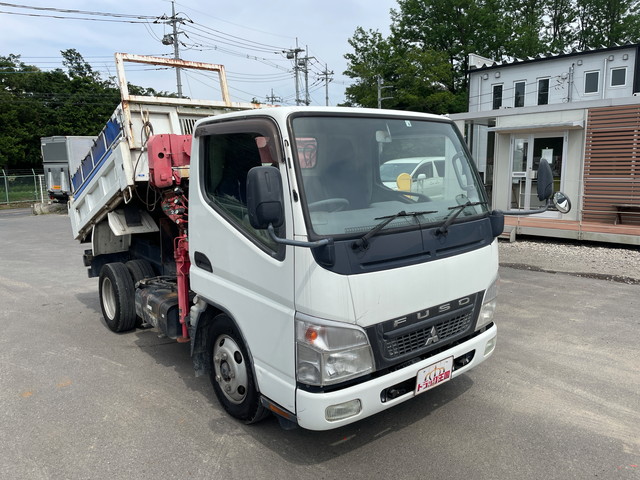 三菱ふそうキャンターダンプ・クレーン付小型（2t・3t）[写真03]