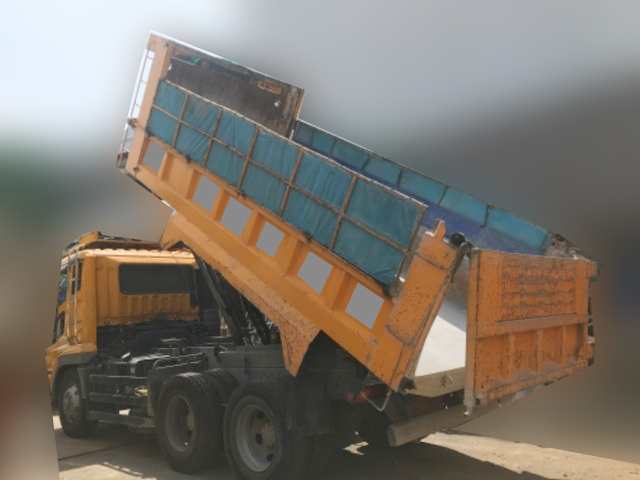 三菱ふそうスーパーグレート深ダンプ（土砂禁ダンプ）大型（10t）[写真02]