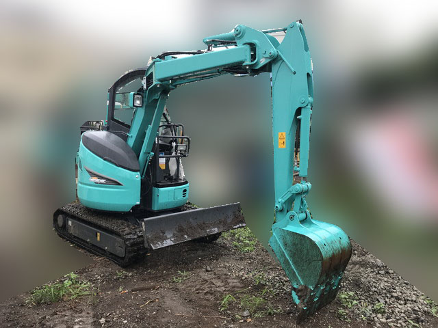 コベルコミニユンボ（ミニバックホー）[写真03]