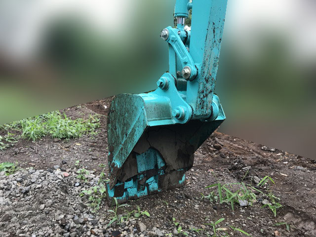 コベルコミニユンボ（ミニバックホー）[写真09]