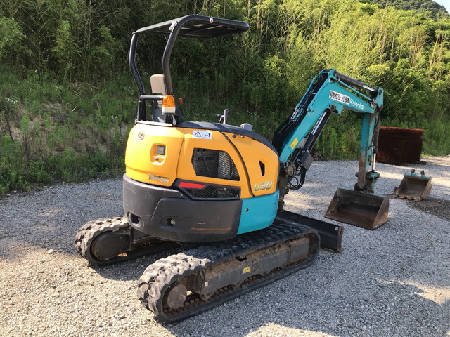 クボタミニユンボ（ミニバックホー）[写真04]