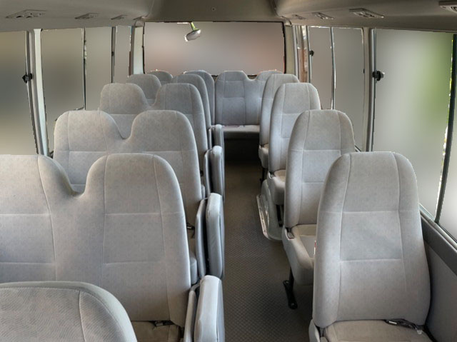 トヨタコースターマイクロバス[写真13]
