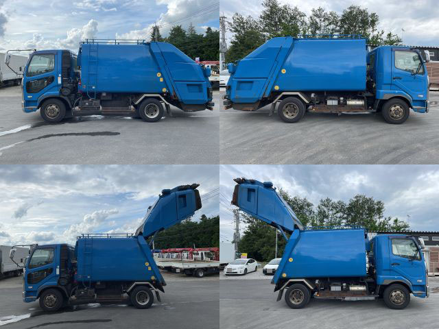 三菱ふそうファイターパッカー車（塵芥車）中型（4t）[写真05]