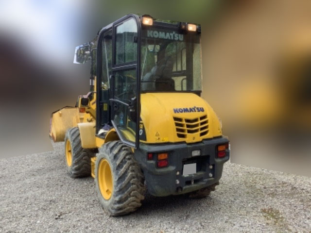 コマツタイヤショベル（ホイルローダー）[写真02]