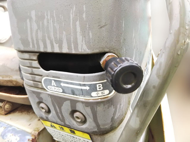 ヤンマーミニユンボ（ミニバックホー）[写真10]