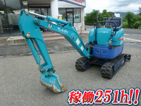 クボタミニユンボ（ミニバックホー）[写真01]