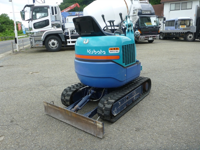 クボタミニユンボ（ミニバックホー）[写真02]