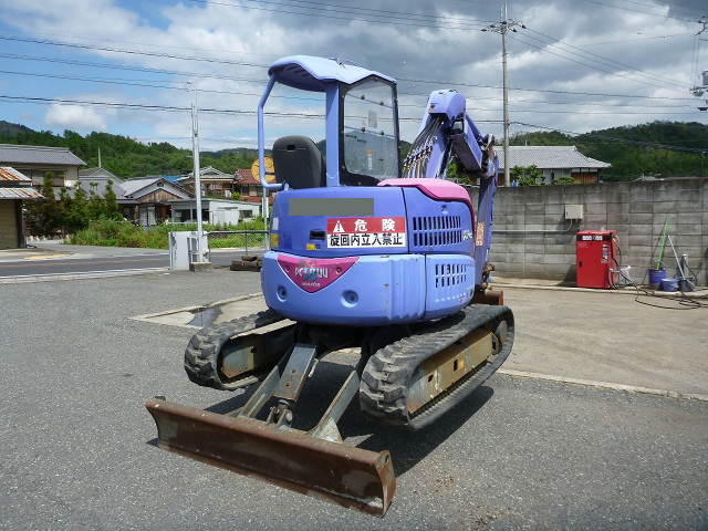 コマツミニユンボ（ミニバックホー）[写真02]