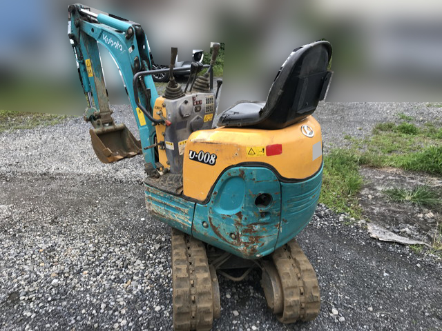 クボタミニユンボ（ミニバックホー）[写真05]