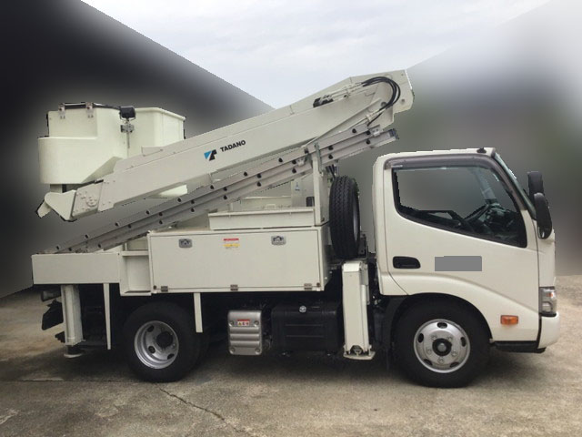中古高所作業車 日野 栃木・秋田・北海道 デュトロ（2RG-XZU600X
