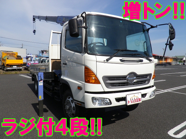 日野レンジャークレーン4段増トン（6t・8t）BDG-FJ7JJWA [写真01]