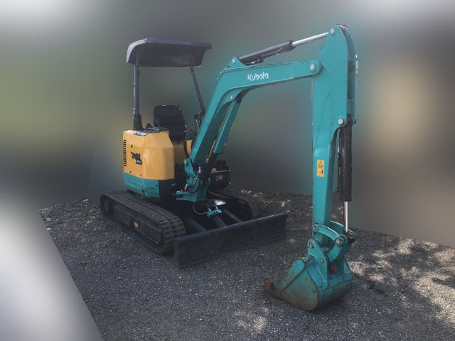 クボタミニユンボ（ミニバックホー）[写真02]
