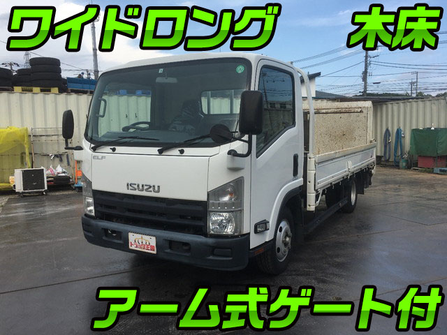 いすゞエルフ平ボディ小型（2t・3t）TKG-NPR85AR [写真01]