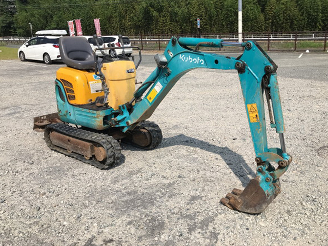 クボタミニユンボ（ミニバックホー）[写真02]